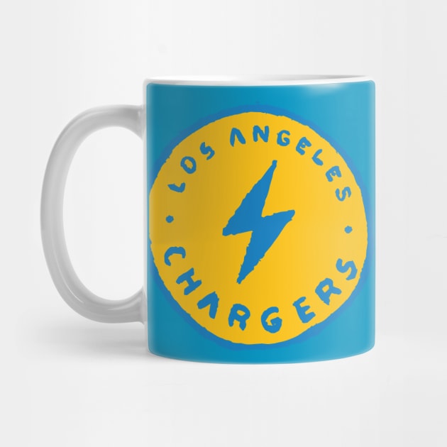 Los Angeles Chargeeees 02 by Very Simple Graph